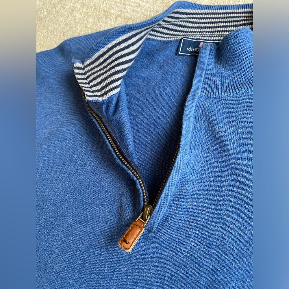 Vineyard Vines 1/4 Zip Sweater - Picture 4 of 9